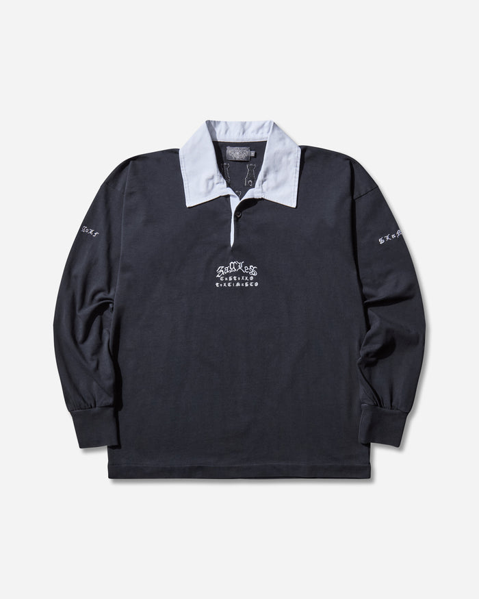 Slam Jam 3Eagles x Slam Jam Rugby Polo Navy T-Shirts Polo POSA2G001 NVY