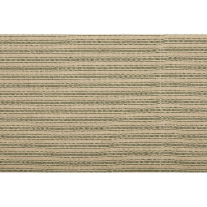 Prairie Winds Green Stripe King Pillow Case - Set of 2 - Primitive Star Quilt Shop