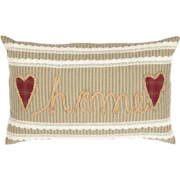 Prairie Winds Home Pillow 14x22" Filled - Primitive Star Quilt Shop