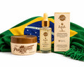 PRÉ- VENDA KIT  Bronzeada- Veloster Acelerador + Booster Autobronzeador + Canga do Brasil
