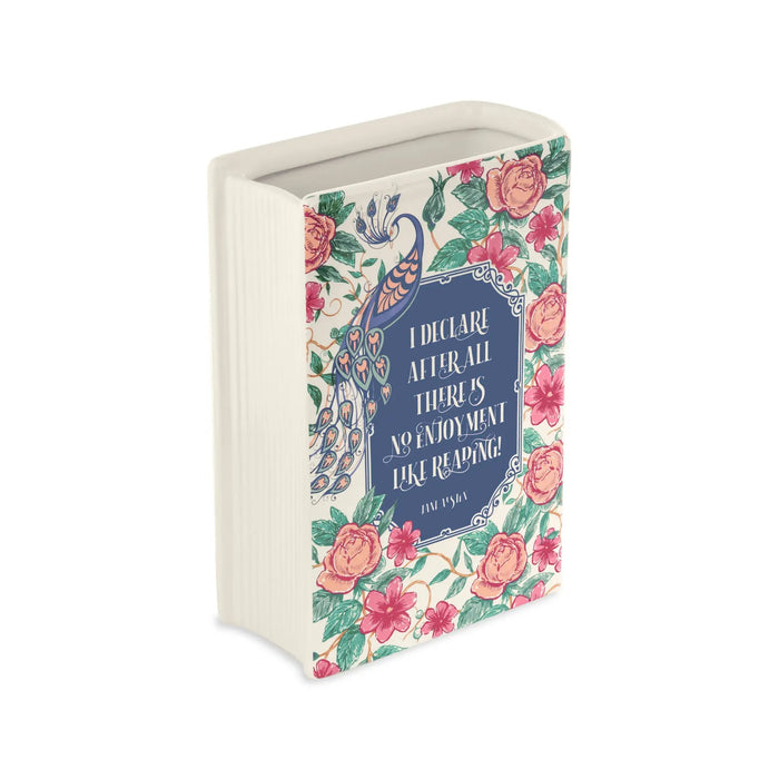 Steel Mill and Co. Pride and Prejudice Large Book Vase - Vases Merchandise