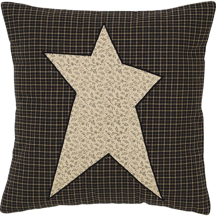 Primitive Star Fabric Pillow 16" Filled - Primitive Star Quilt Shop