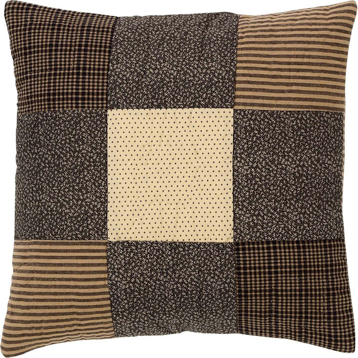 Primitive Star Quilted Pillow 16" Filled - Primitive Star Quilt Shop