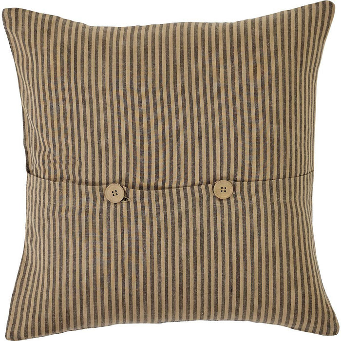 Primitive Star Quilted Pillow 16" Filled - Primitive Star Quilt Shop