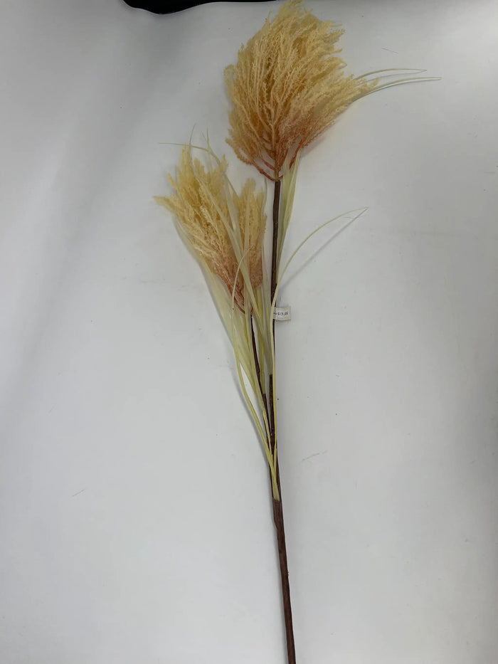 Supreme Reed Spray 47'' Light Peach - Artificial Flora Silk
