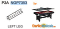 Replacement Part NGP7353 Left Leg