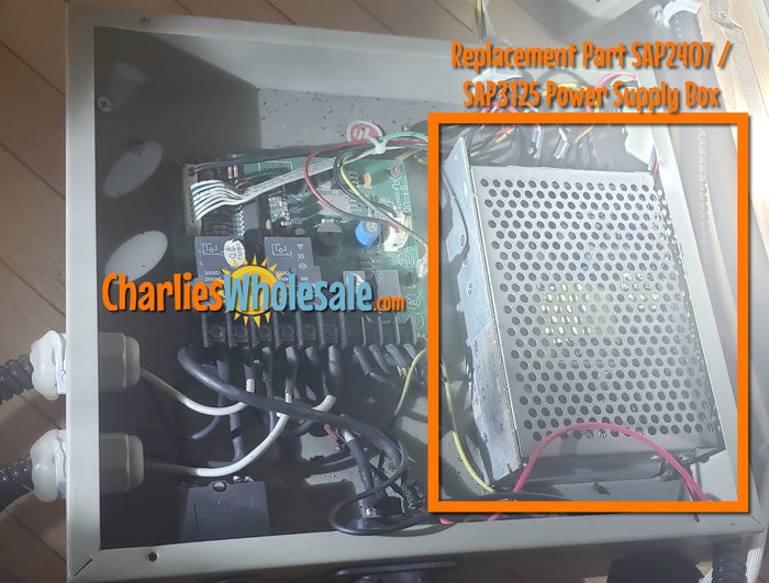 Replacement Part SAP2407 / SAP3125 Power Supply