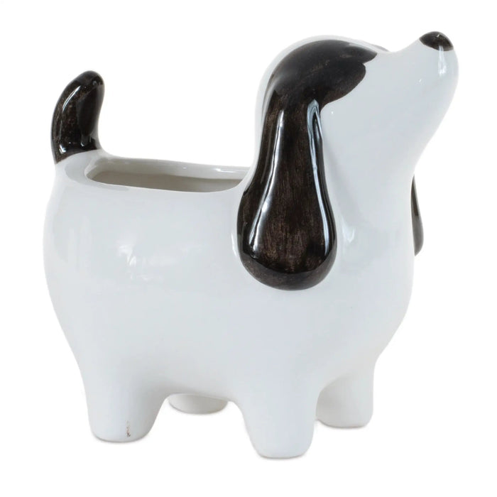 Melrose Resin Dog Container 5.5"L x 5.25"H - Figurines Merchandise