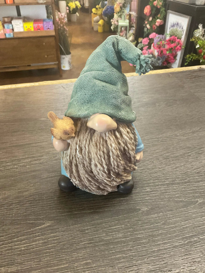 Melrose Resin Gnome w/ Green Cap 4.5" x 6" - Merchandise