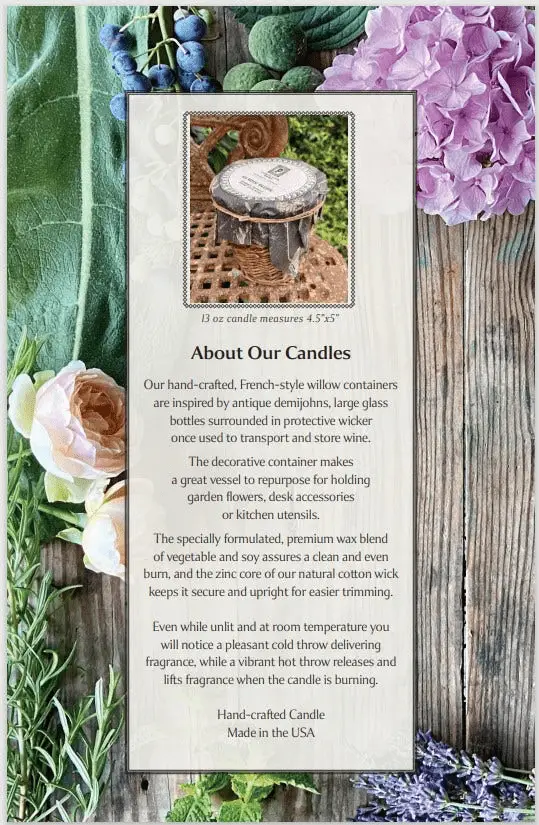 Porch View Rhubarb & Berry Candle - Candles Candles/Fragrance