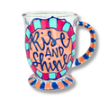 Rise and Shine Hand Painted Coffee Mug