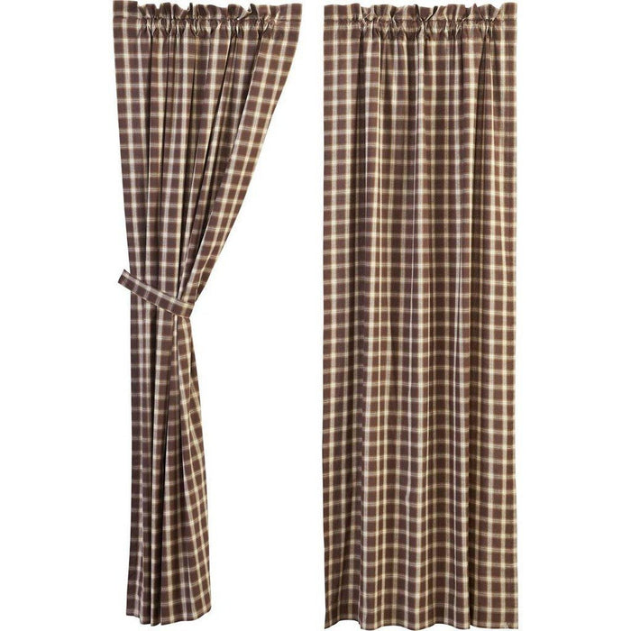 Rory Lined Panel Curtains 84" - Primitive Star Quilt Shop