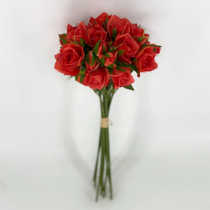 Le Fleur Rose Bundle Orange 12" - Uncategorized Silk