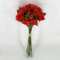 Le Fleur Rose Bundle Orange 12" - Uncategorized Silk