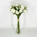 Le Fleur Rose Bundle White 12" - Uncategorized Silk