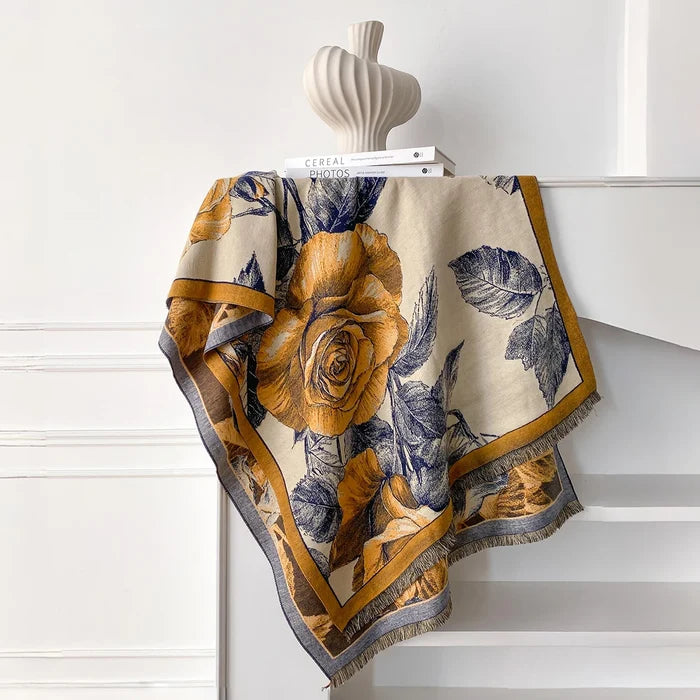 Rosella Pashmina Scarf Yellow
