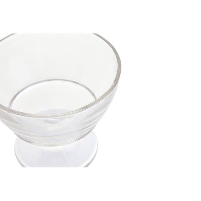 Round Glass Dessert Dishes - Set of 4 - Modern Home Interiors