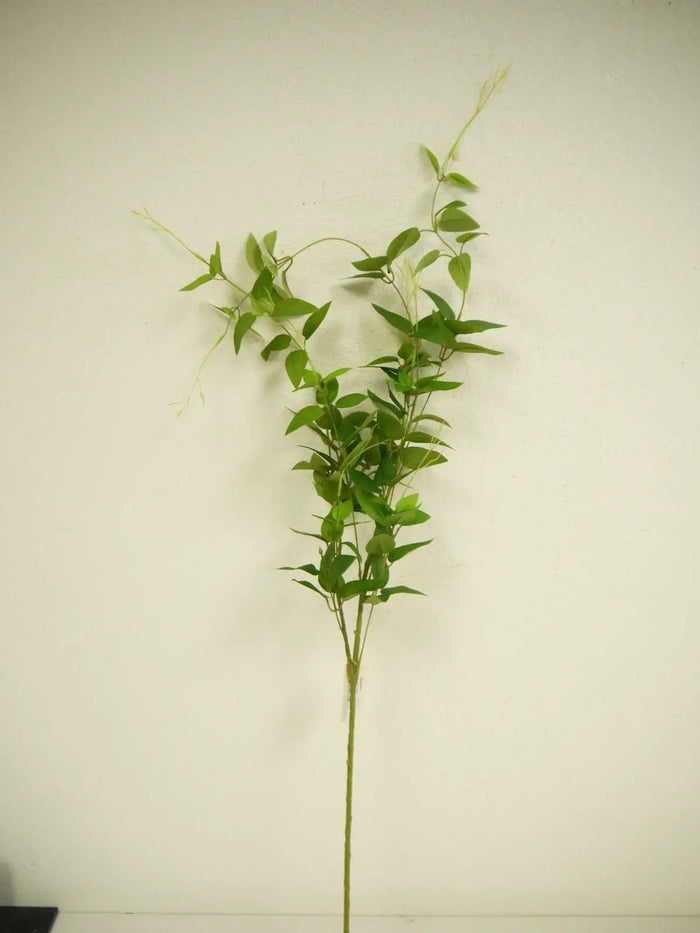Supreme Ruscus Spray Green - Artificial Non-Flowering Plants Silk
