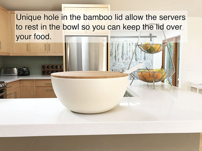 Salad Bowl with Servers