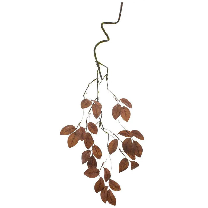 Salal Leaf Hanging Spray Brown 40"