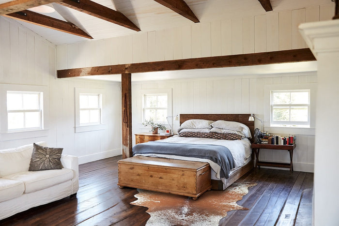 Salt and Pepper Brown Cowhide Rug #B8912
