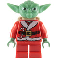 Santa Yoda with Backpack