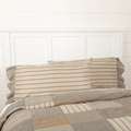 Sawyer Mill Charcoal King Pillow Case - Set of 2 - Primitive Star Quilt Shop