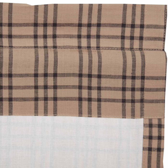 Sawyer Mill Charcoal Plaid Lined Panel Curtains 96" - Primitive Star Quilt Shop