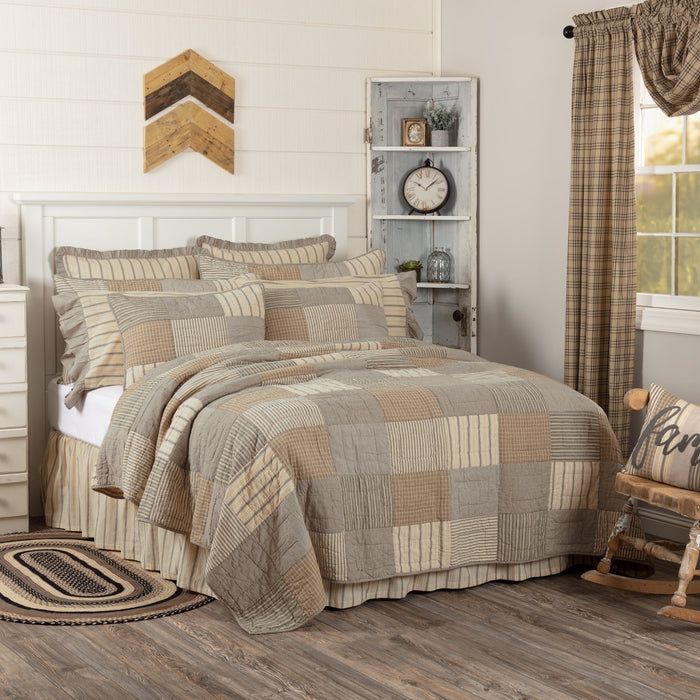 Sawyer Mill Charcoal Quilt - Primitive Star Quilt Shop