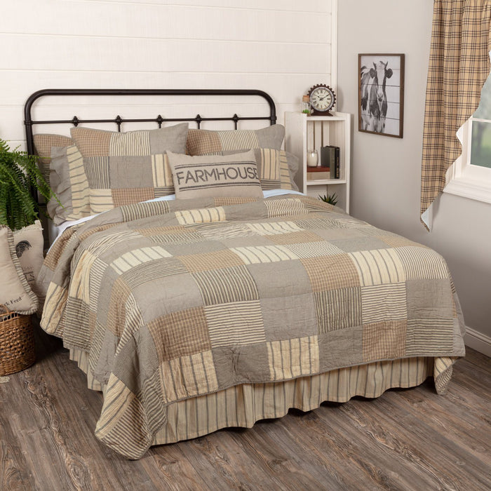 Sawyer Mill Charcoal Quilt - Primitive Star Quilt Shop