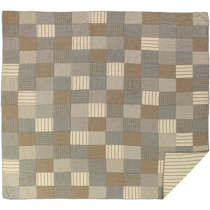 Sawyer Mill Charcoal Quilt - Primitive Star Quilt Shop