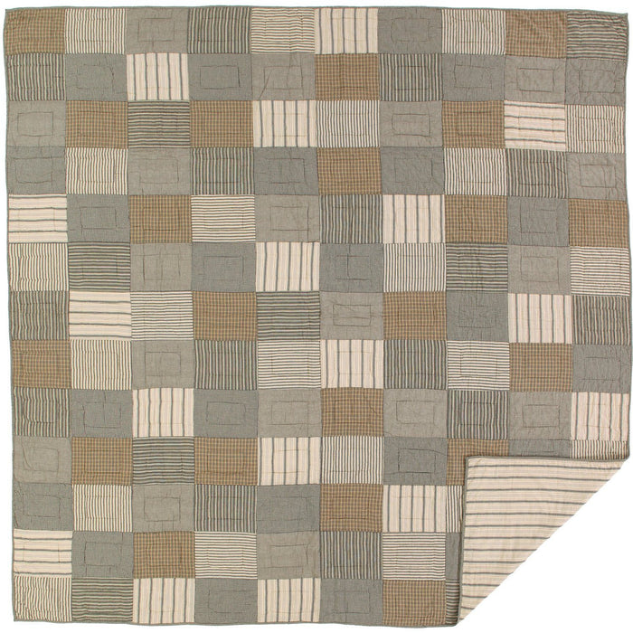Sawyer Mill Charcoal Quilt - Primitive Star Quilt Shop