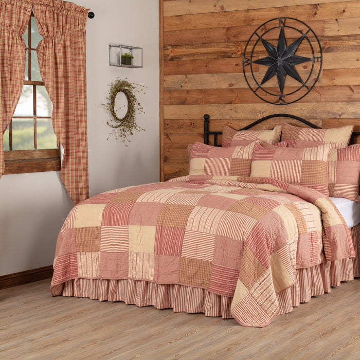 Sawyer Mill Red Quilt - Primitive Star Quilt Shop