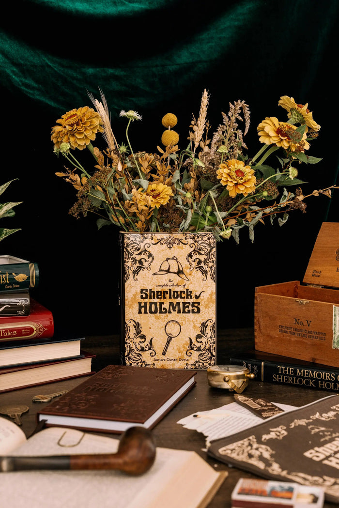 Sherlock Holmes Large Book Vase