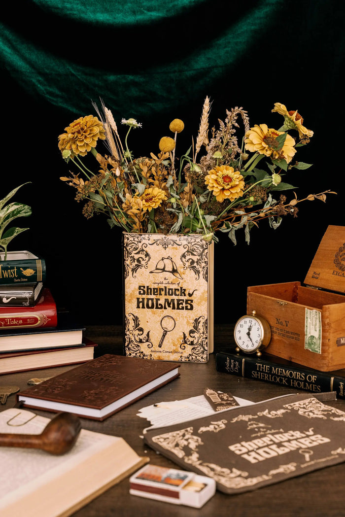 Sherlock Holmes Large Book Vase