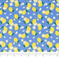 SINGER®  Fabric,  100% Cotton, 44 Inch Wide, Lemons And Dots, Cut by the Yard