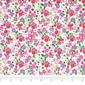 SINGER®  Fabric,  100% Cotton, 44 Inch Wide, Packed Pink Flowers, Cut by the Yard
