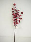 Snow Berry Branch Red 30.5"