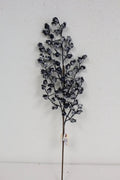 Snow Berry Spray Blue-Black 27"