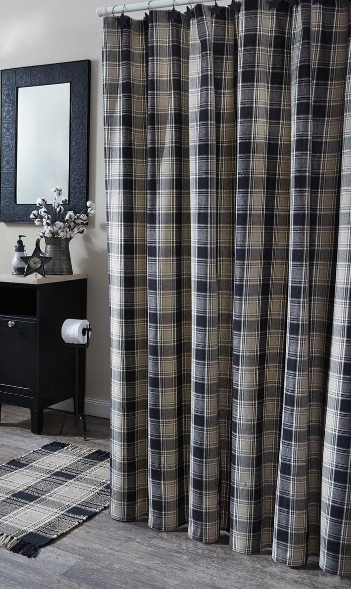 Soapstone Shower Curtain - Primitive Star Quilt Shop