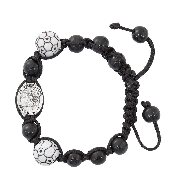Soccer & St. Sebastian Sport Wristband
