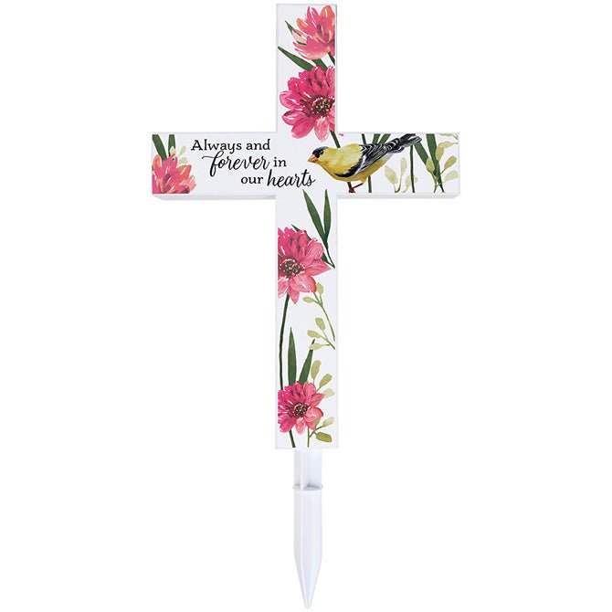 Carson Solar "Always and Forever" Cross Stake - Uncategorized Merchandise