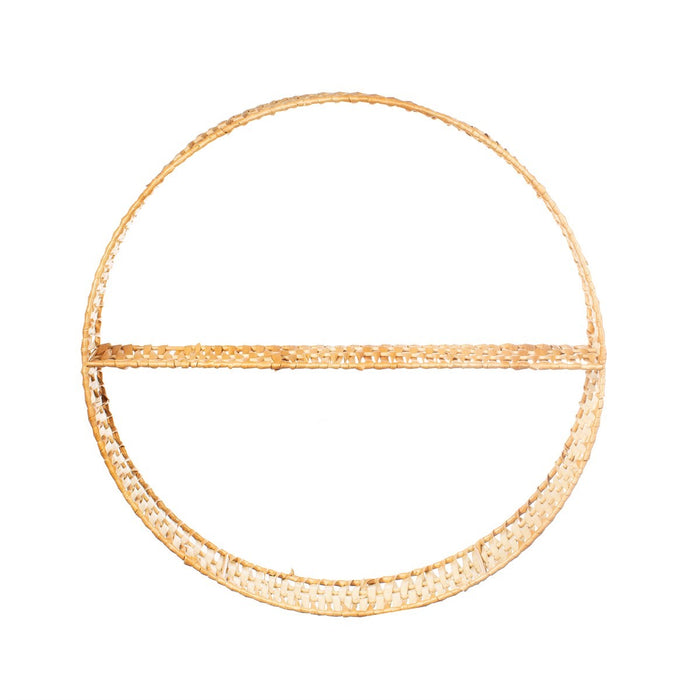 Split Willow Round Shelf 50 x 50cm