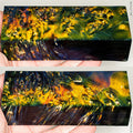 Stabilized wood box elder burl block