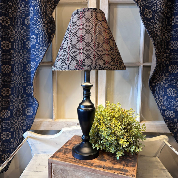 Stonecreek Black Lamp with Shade Options Kendall- Primitive Star Quilt Shop