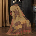 Stratton Quilted Throw - Primitive Star Quilt Shop