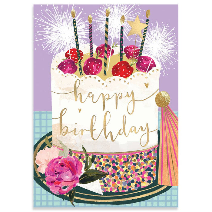 Strawberry Cake Card
