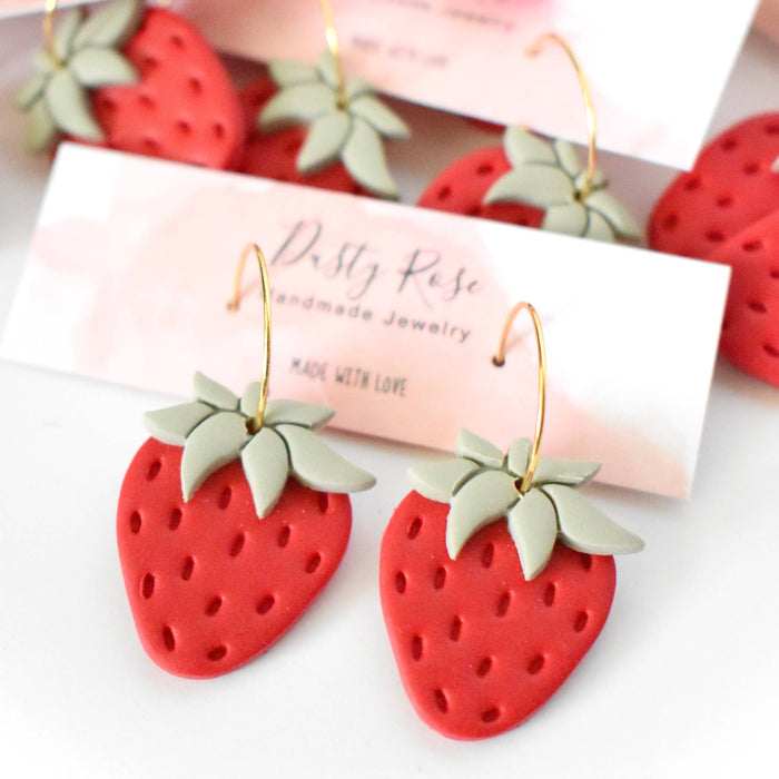 Strawberry Hoops