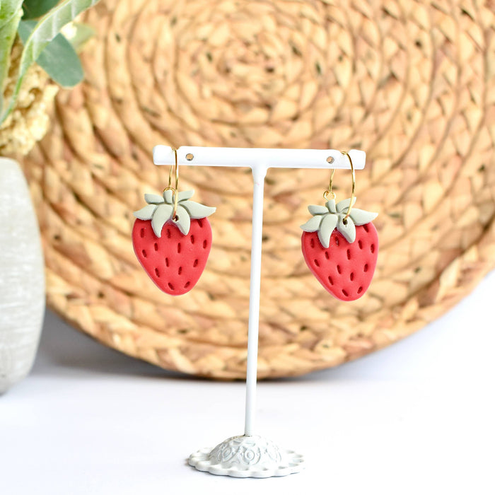 Strawberry Hoops