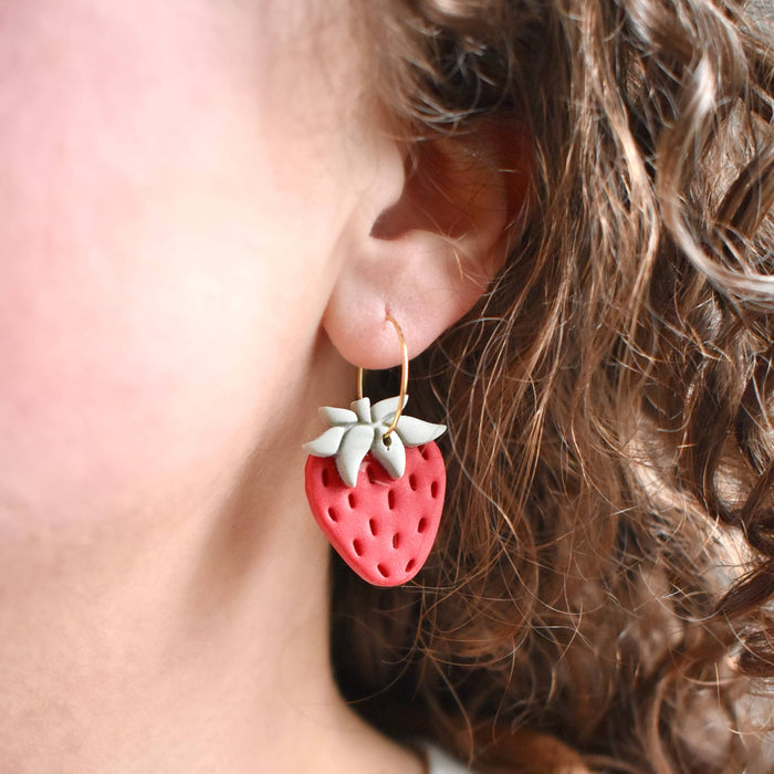 Strawberry Hoops